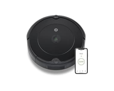iRobot Roomba 692 Robot Aspirador con conexión Wi-Fi, Sistema de Limpieza en Tres Fases, Sugerencias Personalizadas, Compatible con tu Asistente de Voz, Color Negro