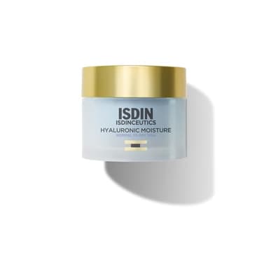 ISDIN Isdinceutics Hyaluronic Moisture Normal, Crema Hidratante para Piel Normal a Seca con Ácido Hialurónico, 50 g