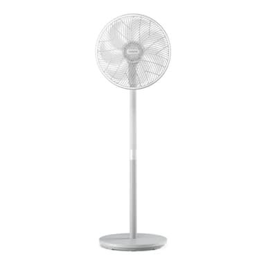 PHILIPS Serie 2000 Ventilador de pedestal. Ultrasilencioso con tecnología SilentWings. 19 dB. Ventilador de pie y de sobremesa 2 en 1. Inclina y oscila. Temporizador de 12h. Blanco