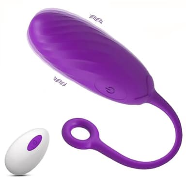 Mini Ṽïbràdőr 12 Modos Ṿibradóradòr Ṃujēr Cḙntrol Rḙmoto, Jùgùêtês Eróticos para Cønsølãdør Mujer Sêxùâles Huěvo con Mando a Distancia Côṋsôlâdőres.. para Mùjêr Vïbràcïon IJD110