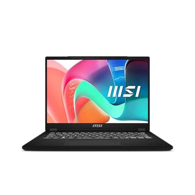 MSI Modern 14 C7M-423XES Ordenador Portátil 14" FHD, Ryzen 7 7730U, AMD Radeon Graphics, 16GB RAM, 1TB SSD, Sin Sistema operativo, Classic Black, Teclado QWERTY Español