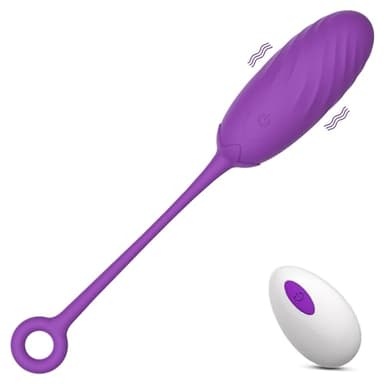 Mini Ṽïbràdőr 12 Modos Ṿibradóradòr Ṃujēr Cḙntrol Rḙmoto, Jùgùêtês Eróticos para Cønsølãdør Mujer Sêxùâles Huěvo con Mando a Distancia Côṋsôlâdőres.. para Mùjêr Vïbràcïon IJD109