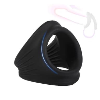 Anillo retráctil Resistente al Agua de Silicona Suave para Hombre, Anillo elástico de Entrenamiento de Resistencia.