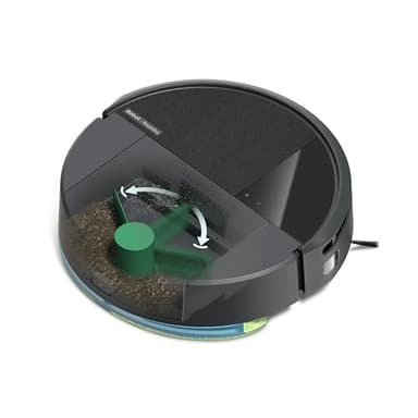 iRobot Roomba 205 DustCompactor Combo Robot, compacta Suciedad en Interior, autonomía 60 días sin vaciar el Robot, sin Bolsa, succión Potente, 7000Pa, navegación LiDAR, Limpieza multisuperficie, App
