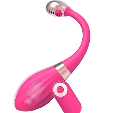 Bråga Hụevo Víbrådórës Sëxụal Mujer con Mando a Distancia Pótente, Mini Vîbràdór Hụevo Control Remoto inàlambrico, Pôrtatil Víbrådrådór Mujer para Cḷîtórës Silencioso