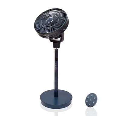 Rowenta Turbo Swift Silence, ventilador de pie, frescor intenso en silencio extremo, oscilación multidireccional, QV5041F0, 30 m3/min + 18 velocidades