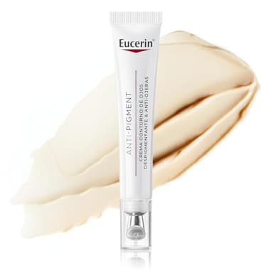 Eucerin Anti-Pigment Contorno de Ojos iluminador (15 ml), crema antiojeras para una mirada radiante, crema con Ácido Hialurónico para ojeras marrones y azuladas