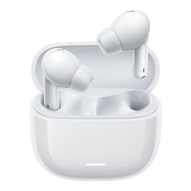 XIAOMI Redmi Buds 6 Lite - Auriculares inalámbricos, cancelación de Ruido, Ligeros, hasta 36 Horas de autonomía, Bluetooth 5.3, Blanco (Versión ES)