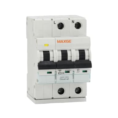 WEBMATEL Protección Combinada Sobretensiones Permanente + Transitoria + IGA | Protección contra sobretensiones | Norma EN50550 | 230V/AC | Clase C | 15kA lmax | Poder de corte: 10000A | 25A |