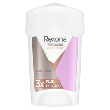 Rexona Maximum Protection Desodorante en Crema Antitranspirante para Mujer Soft Solid Confidence 45ml