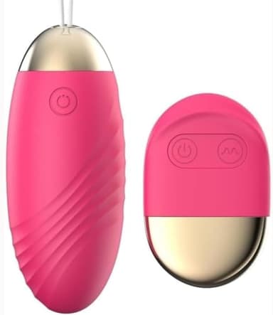 Wmmner Vbrdors Parjas Con Control Remoto, Mini Huevo Vbrdoror Mujr Mändo Inlmbrico Silencioso, Pequeño Viror Hombr