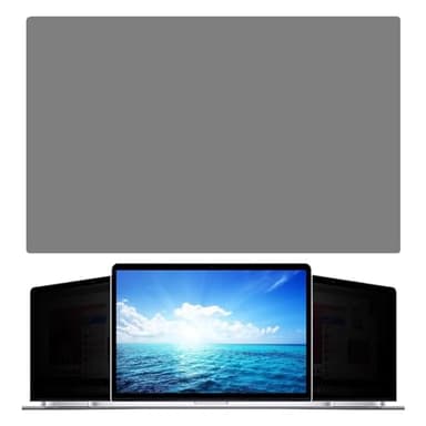 Protector de pantalla de privacidad para computadora portátil - Filtro antiespía, cubierta para pantallas de computadora portátil | Filtro antideslumbrante extraíble de datos seguros, protector de pan