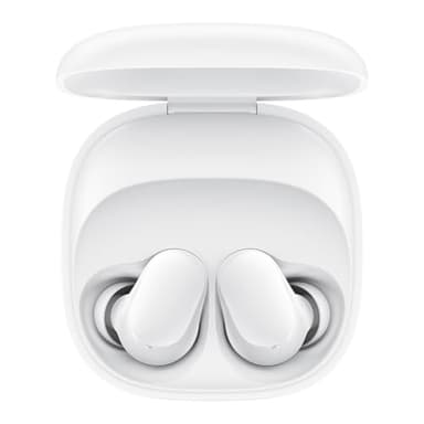 XIAOMI Redmi Buds 6 Play - Auriculares inalámbricos, cancelación de Ruido, Ligeros, hasta 36 Horas de autonomía, Bluetooth 5.4, Blanco (Versión ES)