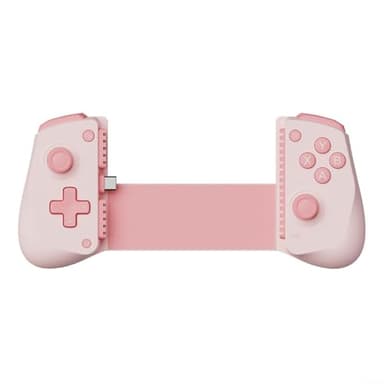 Risveglio Controlador de juego extensible para iOS con accesorios versátiles ligeros y divertidos para Android (rosa)