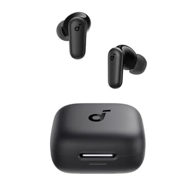 Soundcore P30i Auriculares Inalámbricos Bluetooth con Cancelación de Ruido de Anker, Cancelación de Ruido Potente e Inteligente, Graves Potentes, 45 Horas, Estuche 2 en 1 y Soporte para el Móvil, IP54