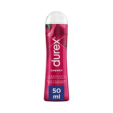 Durex Play Lubricante Cereza, Cherry, 50 ml (Paquete de 1)