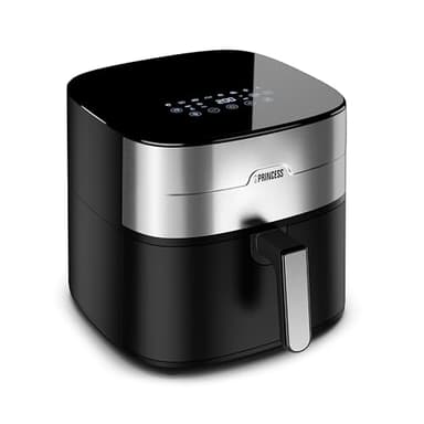 Princess Dual Heat Airfryer 8L XXL, Freidora de aire con Doble Elemento Calefactor para Cocción más Rápida y Resultados Crujientes, 15 en 1, Libre de BPA y PFAS, 2000 W, 182280