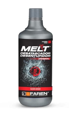 FAR.EN Desatascador líquido desodorizante para lavabo, inodoro, 750 ml