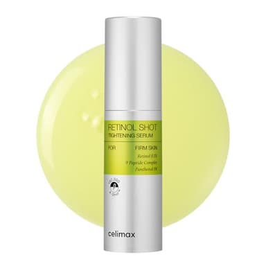 Vita A Retinol Shot - Suero reafirmante | Con vitamina A pura retinol, péptidos, minimiza los poros, las arrugas y las líneas finas, piel más firme, 30 ml