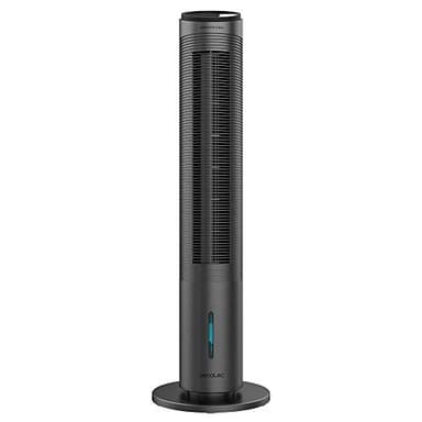 Cecotec Climatizador Evaporativo de Torre EnergySilence 2000 Cool Tower Smart. 60 W, Depósito Extraíble de 2 L, 3 Velocidades, 3 Modos con Oscilación, Temporizador, Control Táctil