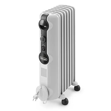 De'Longhi Radia S TRRS0715 - Radiador de aceite, 3 nieveles de potencia, termostato, 1500 W