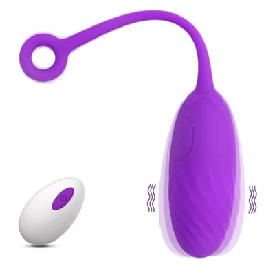 Mini Ṽïbràdőr 12 Modos Ṿibradóradòr Ṃujēr Cḙntrol Rḙmoto, Jùgùêtês Eróticos para Cønsølãdør Mujer Sêxùâles Huěvo con Mando a Distancia Côṋsôlâdőres.. para Mùjêr Vïbràcïon IJD107