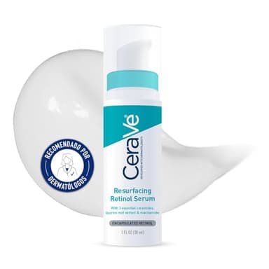 CeraVe Sérum Retinol Anti-Marcas, Atenúa las Marcas del Acné, Minimiza los Poros, Enriquecido con Retinol Encapsulado y Ceramidas Esenciales, Idóneo Para Pieles con Cicatrices de Acné, 30ml