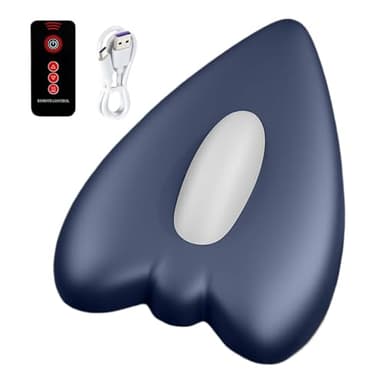 Ejercitador pélvico inteligente - Entrenador a control remoto | Unidad compacta con función térmica, dispositivo a base de silicona con categoría de cuidado físico suave con diseño recargable