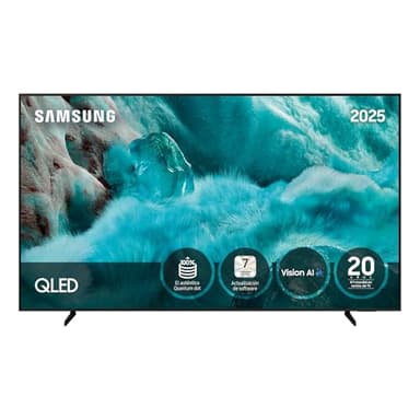 Samsung TV 65 Pulgadas QLED Q7F 4K Smart TV con Vision AI, 100% Volumen de Color con Quantum Dot y más de 500 Canales