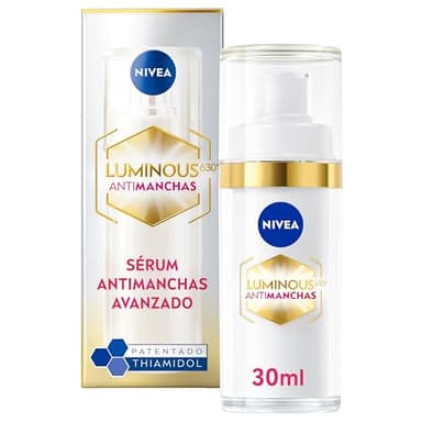 NIVEA Cellular Luminous630 - Sérum Antimanchas Tratamiento Avanzado - Sérum Facial con Ácido Hialurónico y Thiamidol Despigmentante - Tono Uniforme de la Piel - Hidratación - Todo Tipo de Piel - 30 ml