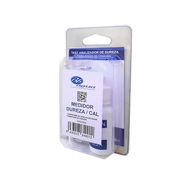 Kit Análisis de Dureza. Permite múltiples mediciones. Mide la cantidad de cal que hay en el agua de tu vivienda, pozo, piscina, etc. Fácil uso. Bbagua.