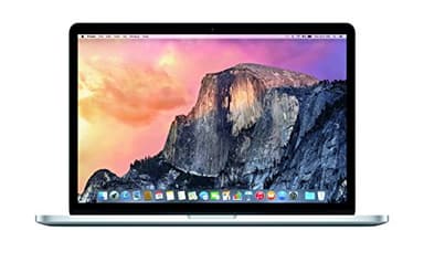 Apple MacBook Pro with Retina Display 15-inch Laptop (Intel Core i7 2.2 GHz, 16 GB RAM, 256 GB SSD, Intel Iris, OS Sierra) - Silver - 2015 - MJLQ2B/A - UK Keyboard (Refurbished)