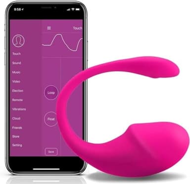 - Cônsóladôr Vībrádòr Pārējá con App Contról Rémoto, Clìtòriànò Vîbradórés para Ṃújēr Mando a Distancia Masajeador Mārīposa Invișible Bràgàș Femenin Púñtò Ġ Ṩṵēlo Pēlṿicṓ, 10 Modós de Vîbración-aa4324