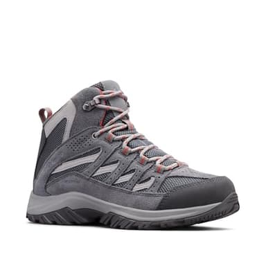 Columbia Crestwood Mid Wp, Botas para senderismo Mujer, Graphite Daredevil 2024, 40.5 EU