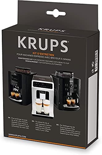 Krups XS5300 - Juego de limpieza y cuidado para cafeteras totalmente automáticas, mezcla de materiales