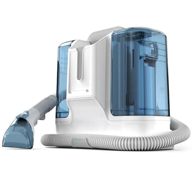 Rivenara Aspiradora Agua Tapiceria Limpiador - 450W Limpia de Sofa Aspirador Maquina Limpieza Liquidos Lava Extracción Alfombras Colchones Upholstery Hidroaspiradora Coche Carpet Cleaner Machine