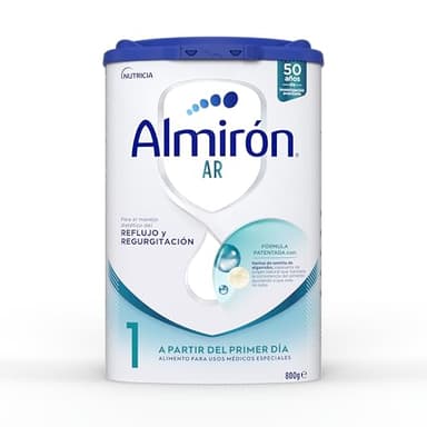 Almirón Advance AR1, Leche de Fórmula para Bebé Anti Regurgitación, desde Primer Día, 800g