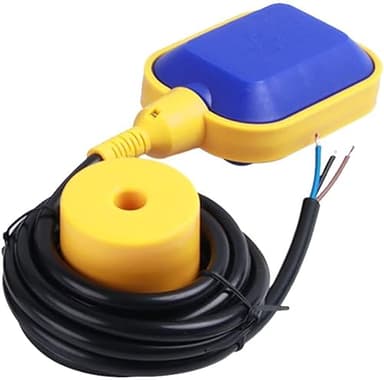 PIQIUQIU Controlador de nivel de agua, cable de 3 m, material de polipropileno, bomba de agua sumergible