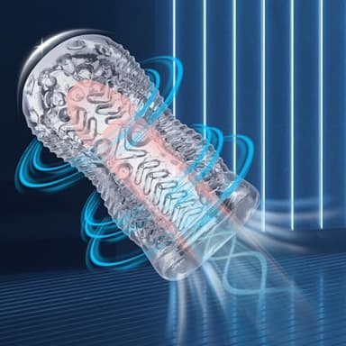 Genérico F1h-Producto Para Hombre con Fuerte Succión Fabricado en Silicona Suave Transparente