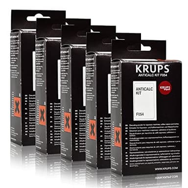 Krups - Kit Anticalcaire et détartrant -Lot de 5 - F054