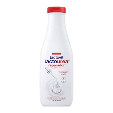 Lactovit - Gel de Ducha Reparador Lactourea, Hidrata, Nutre y Repara - Piel Fuerte y Joven, Textura Cremosa y Ligera, con Protein Calcium y Lactourea, para Pieles Muy Secas o Extra Secas - 550 ml