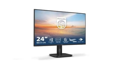PHILIPS 24E1N1100A Monitor 24 Pulgadas 120Hz Panel IPS, 4ms GtG, Altavoces, (1920x1080 HDMI 1x 1.4) Negro