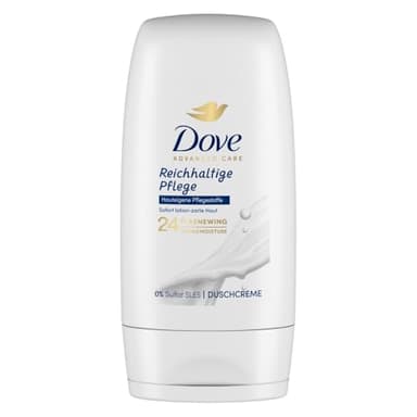 Dove Gel de Ducha para piel seca Hidratación Profunda con Sérum Triple Hidratante 55 ml