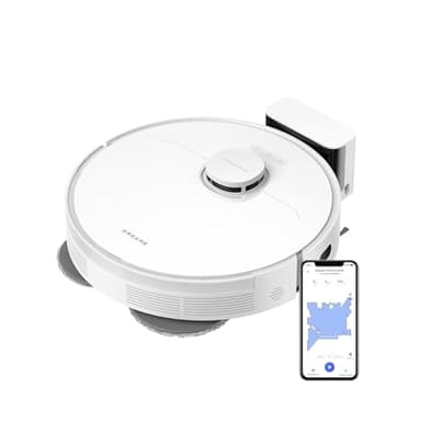 DREAME L10s Pro Gen 3 Robot Aspirador y Friegasuelos Inteligente, Succión Vormax de 13.000 Pa, Sistema de Fregado DuoScrub, Mopa con Elevación Automática de 7 mm, Alcanza lo Inalcanzable, 5.200 mAh