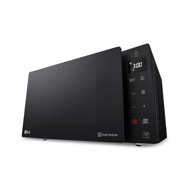 LG MH6535GDS Smart Inverter, Microondas 1000 W con Grill 900 W, Color Negro, 25 Litros