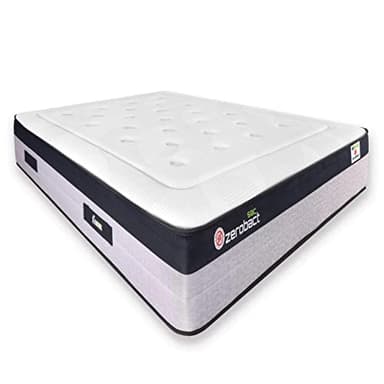 Matnature | Zerobact Sac | Colchón Viscoelástico | Muelles Ensacados | Gran Firmeza y Adaptabilidad Premium | Altura 30 cm | Antideslizante y Antibacterial (135 x 190 cm)