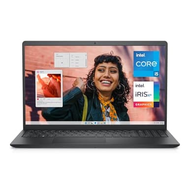 Dell Inspiron 15 3530 Ordenador Portátil de 15.6" FHD 120Hz, Intel Core i5-1334U, Iris Xe Graphics, 16GB RAM DDR4, 512GB SSD, Windows 11 Home, Teclado QWERTY Español Negro