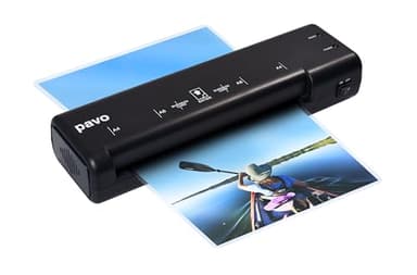 Pavo - Premium Plastificadora A4, Incluye 5 fundas de plastificar A4, 8038718