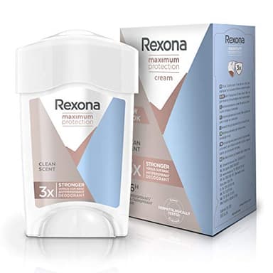 Rexona Maximum Protection Crema Antitranspirante Clean Scent 45 ml