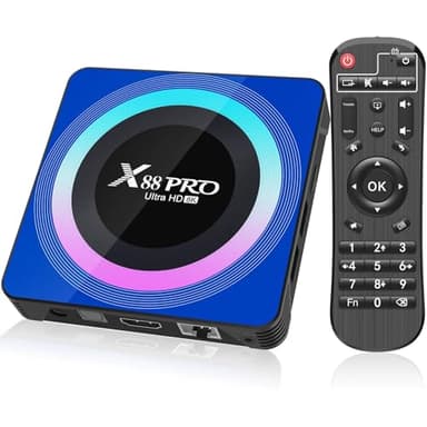 Android 13.0 TV Box, 4GB RAM 32GB ROM RK3528 Quad-Core Smart TV Box, supporto 2.4G / 5.0G Dual WiFi 6 BT 5.0,HDMI 8K Box TV Android